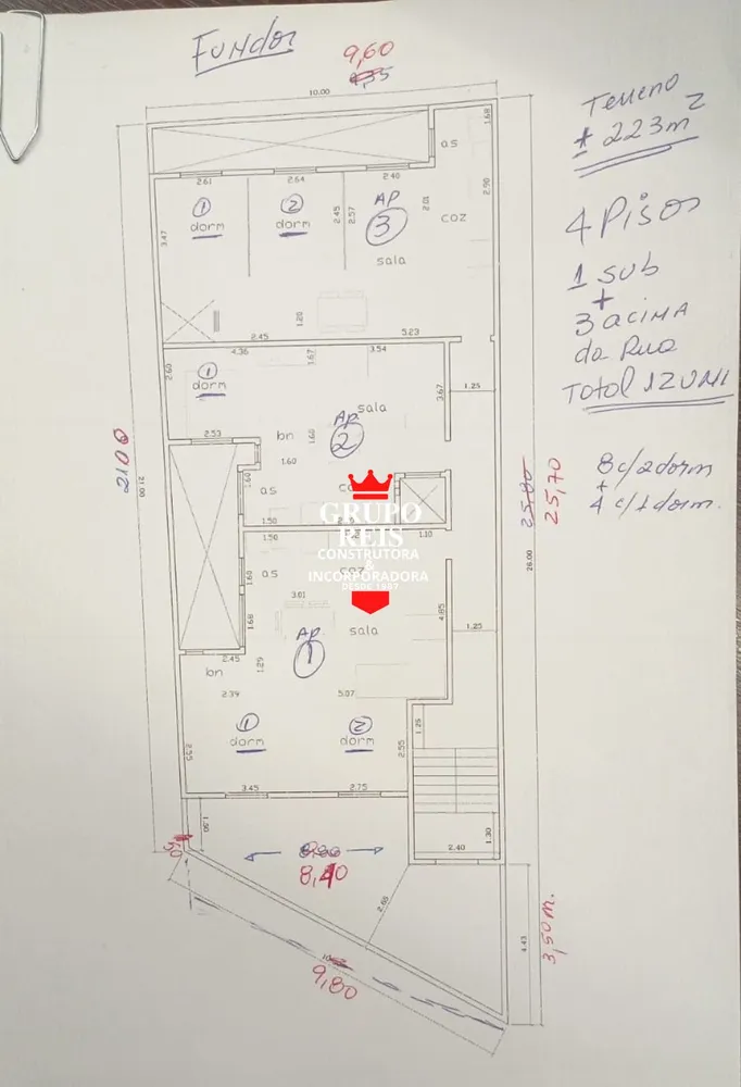 Terreno, 242 m² - Foto 1