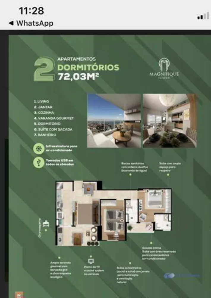 Apartamento, 3 quartos, 83 m² - Foto 3