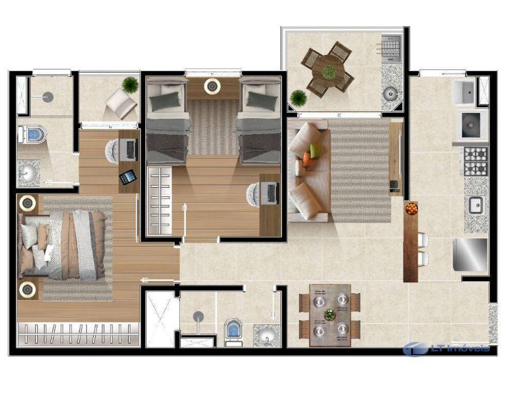 Apartamento, 3 quartos, 74 m² - Foto 16