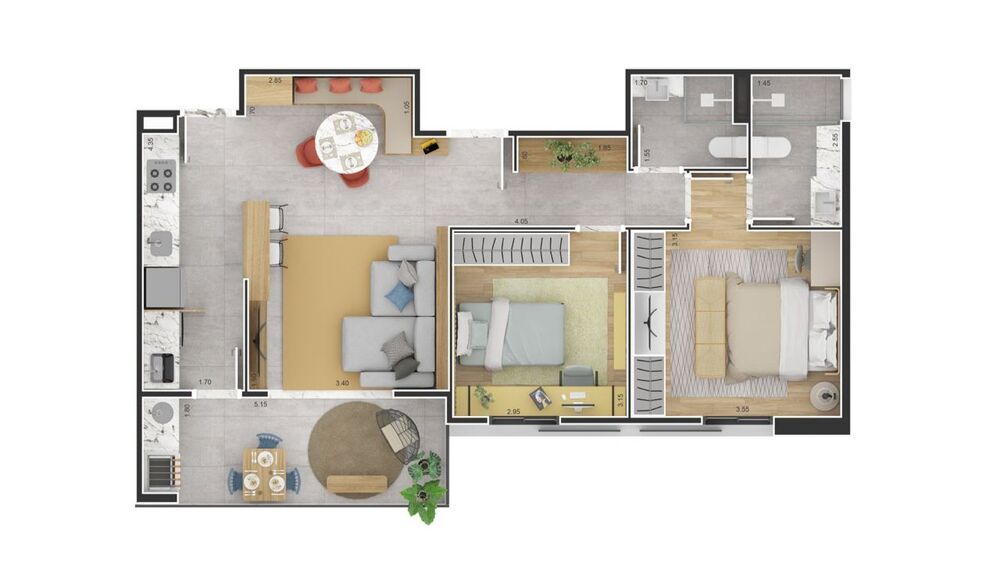 Apartamento, 3 quartos, 109 m² - Foto 6