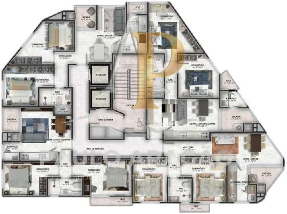 Apartamento, 2 quartos, 57 m² - Foto 6