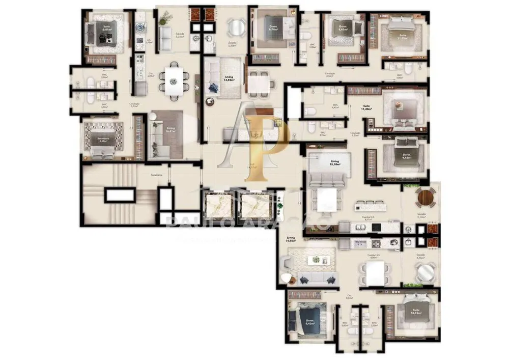 Apartamento, 2 quartos, 64 m² - Foto 12