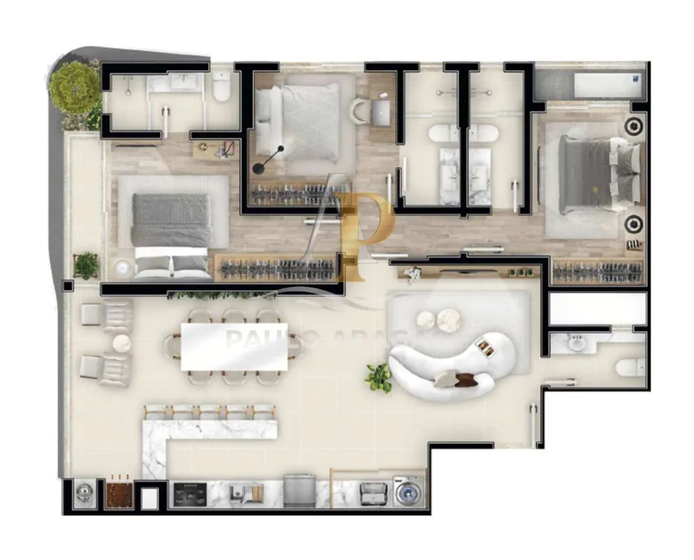 Apartamento, 3 quartos, 122 m² - Foto 10
