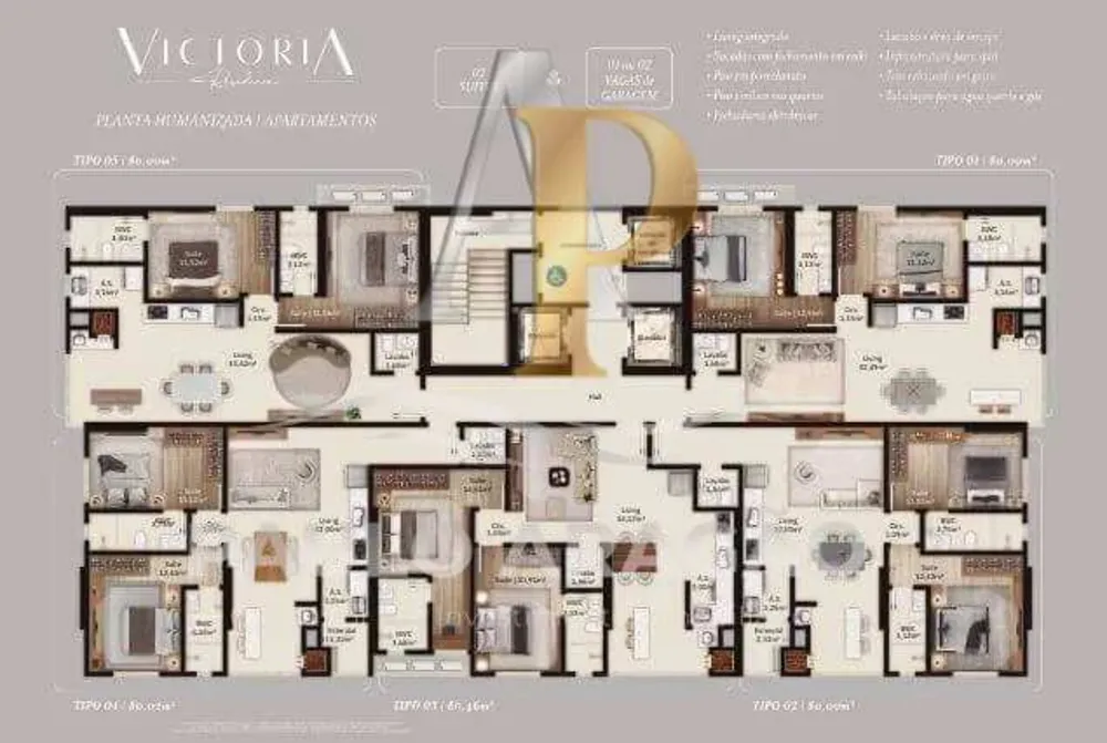 Apartamento, 2 quartos, 80 m² - Foto 5