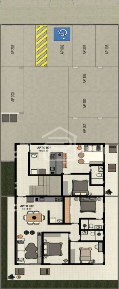 Apartamento, 3 quartos, 30 m² - Foto 6