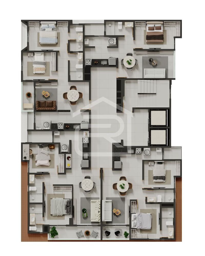 Apartamento, 1 quarto, 42 m² - Foto 8