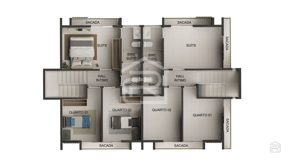 Casa de Condomínio, 3 quartos - Foto 19