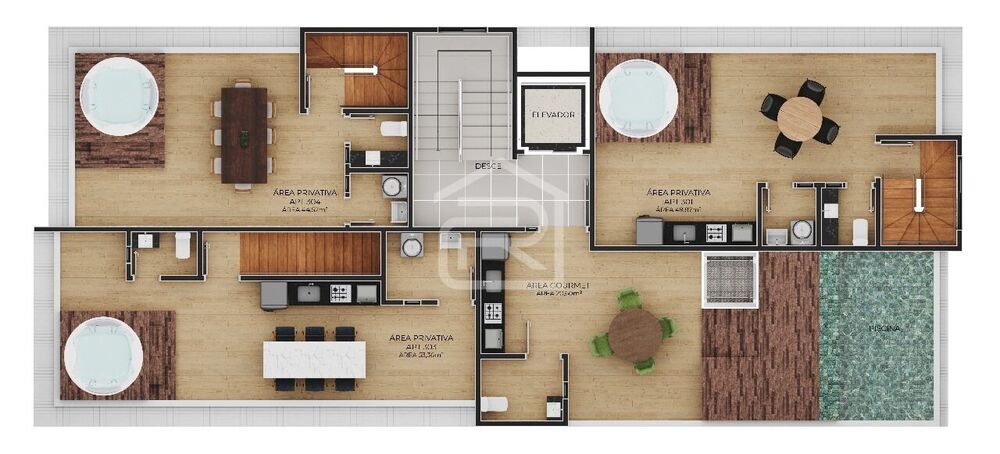 Cobertura, 2 quartos, 44 m² - Foto 13