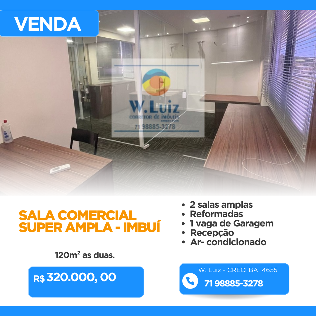 Conjunto Comercial-Sala à venda com 2 quartos, 120m² - Foto 1