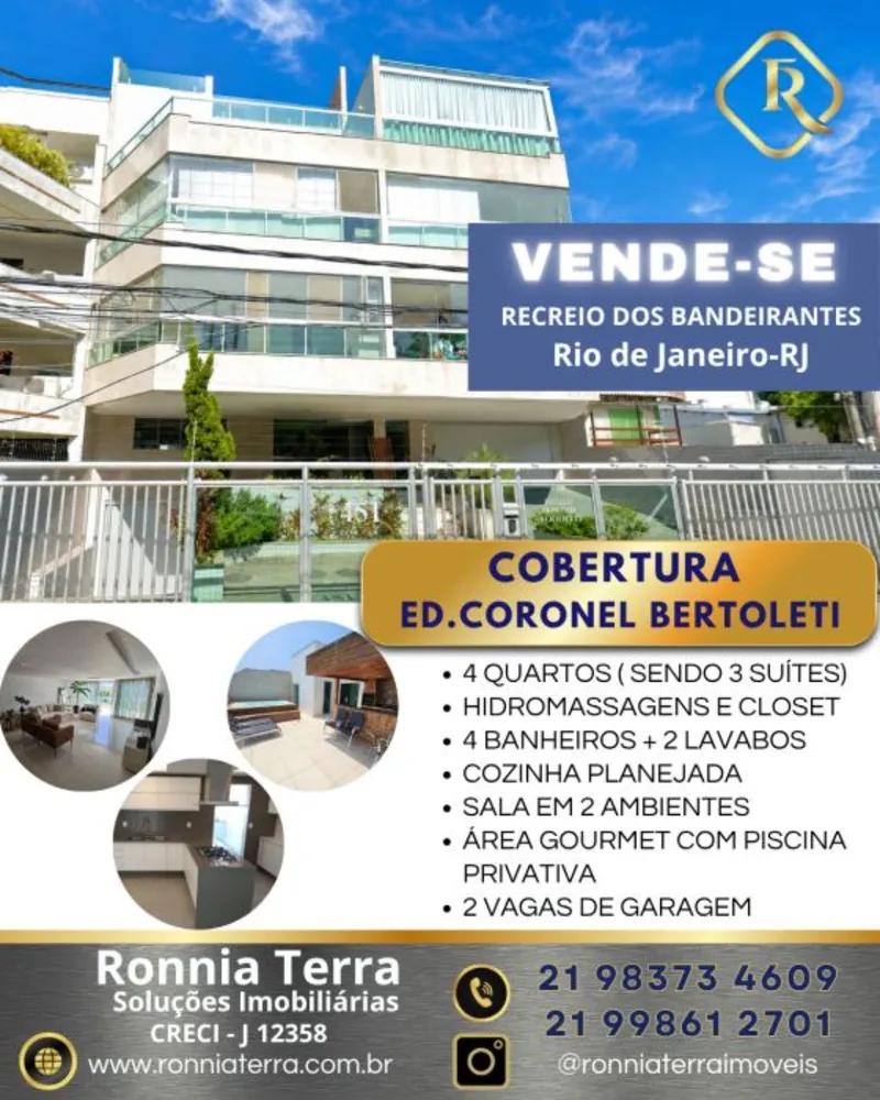 Cobertura, 4 quartos, 294 m² - Foto 1