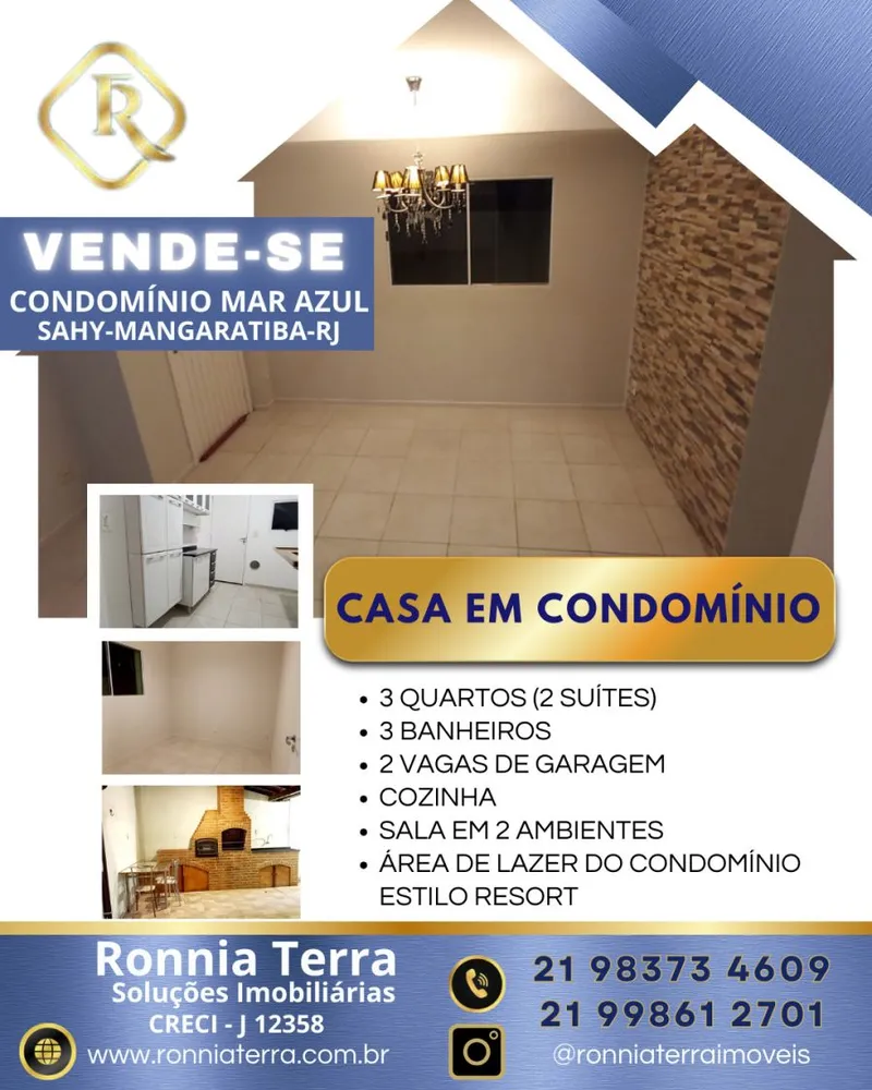 Casa de Condomínio, 3 quartos - Foto 1