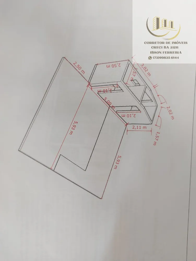 Casa, 1 quarto, 600 m² - Foto 4