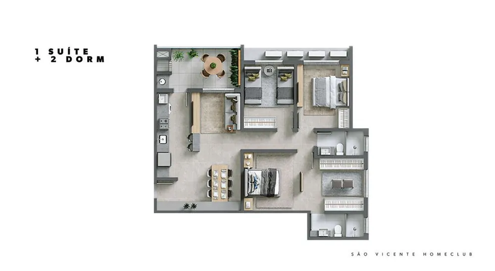 Apartamento, 3 quartos, 97 m² - Foto 7