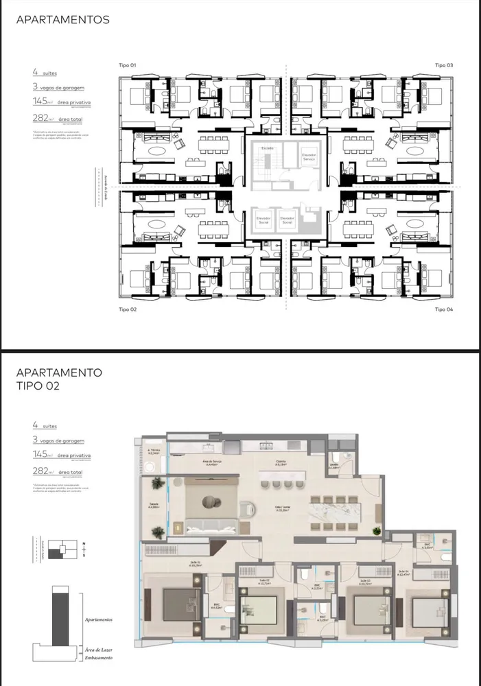 Apartamento, 4 quartos, 145 m² - Foto 6