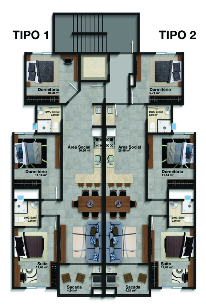 Apartamento, 3 quartos, 84 m² - Foto 4