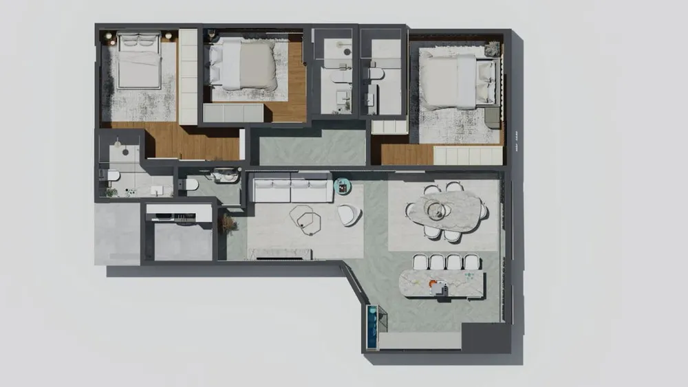 Apartamento, 3 quartos, 113 m² - Foto 8