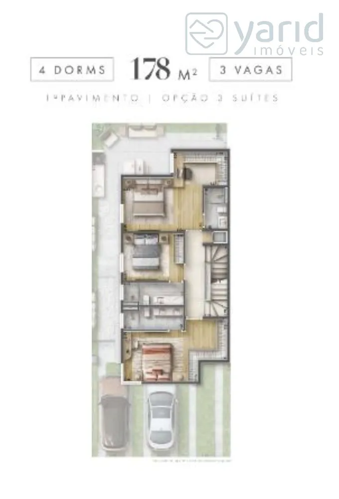 Casa, 3 quartos, 145 m² - Foto 9