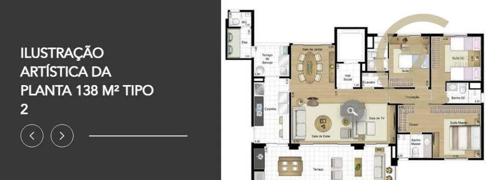 Apartamento, 3 quartos, 138 m² - Foto 7