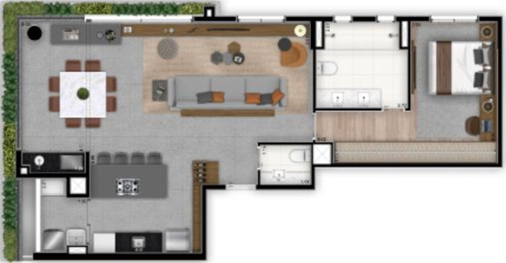 Apartamento, 2 quartos, 150 m² - Foto 28