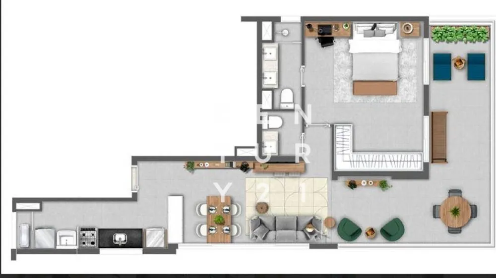 Apartamento, 1 quarto, 85 m² - Foto 12