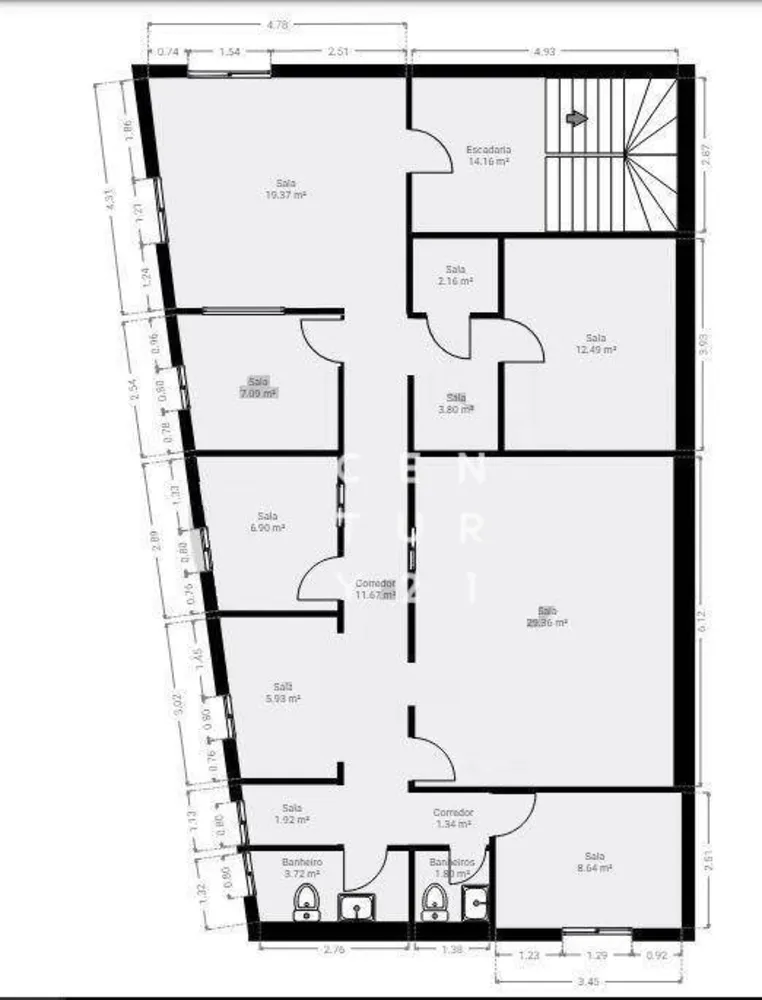 Prédio Inteiro, 740 m² - Foto 12