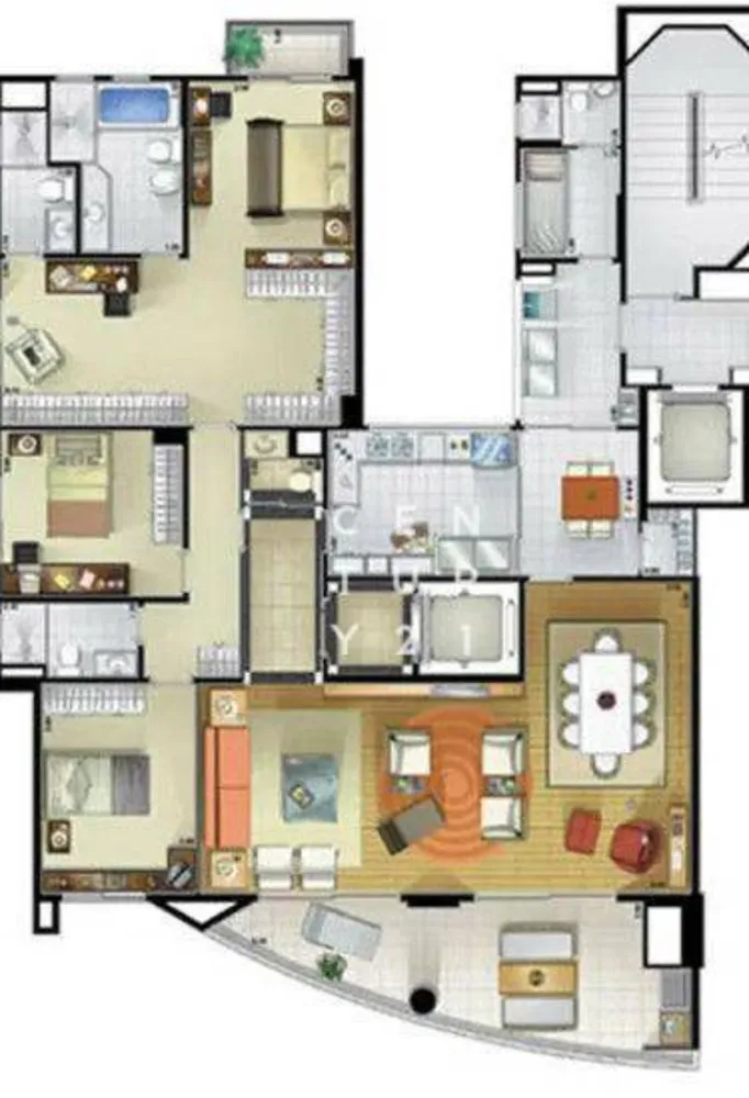 Apartamento, 3 quartos, 177 m² - Foto 12