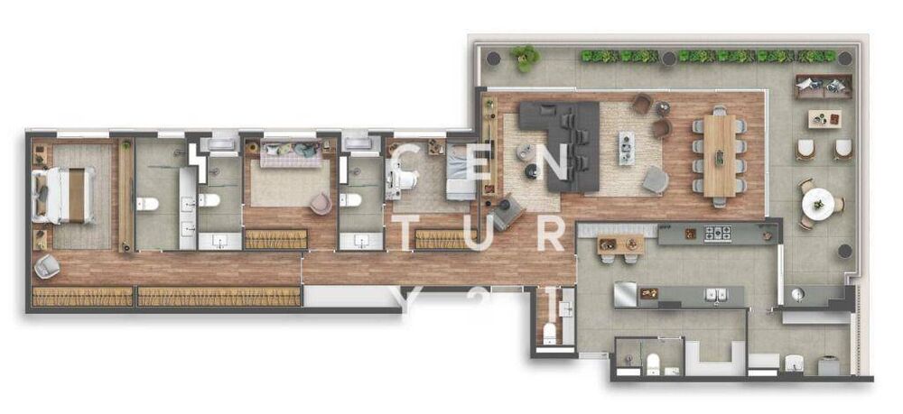 Apartamento, 3 quartos, 195 m² - Foto 9