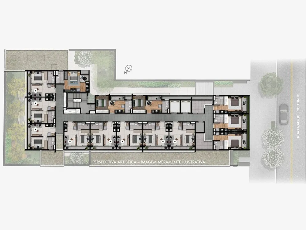 Apartamento, 1 quarto, 28 m² - Foto 16
