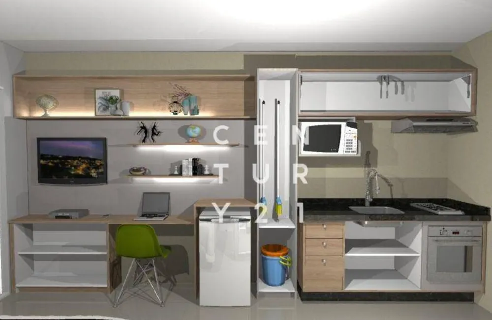 Apartamento, 1 quarto, 22 m² - Foto 2