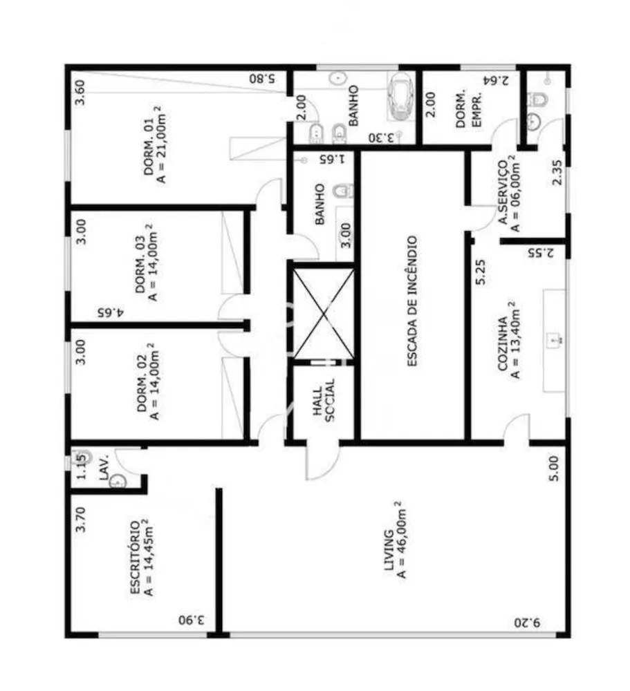 Apartamento, 3 quartos, 190 m² - Foto 8
