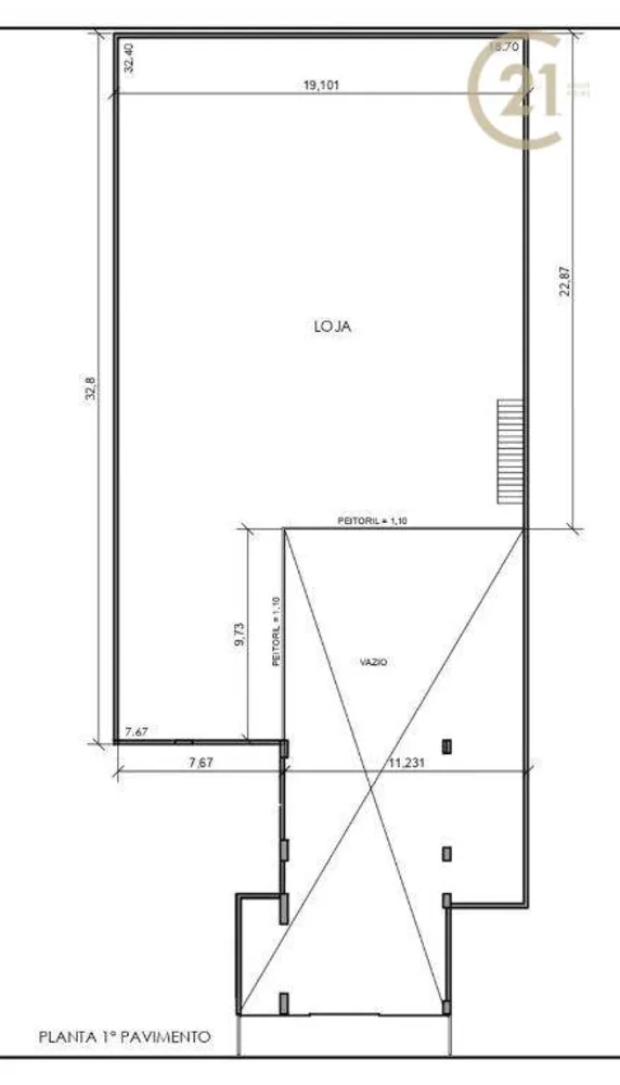 Loja-Salão, 1328 m² - Foto 3