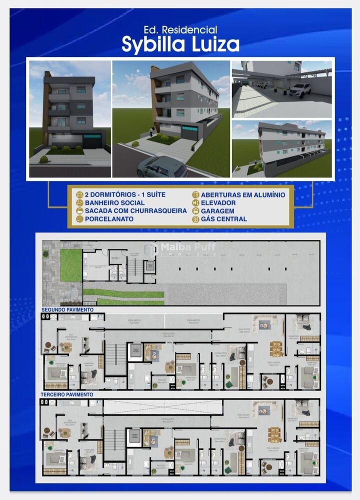 Apartamento, 2 quartos, 72 m² - Foto 2