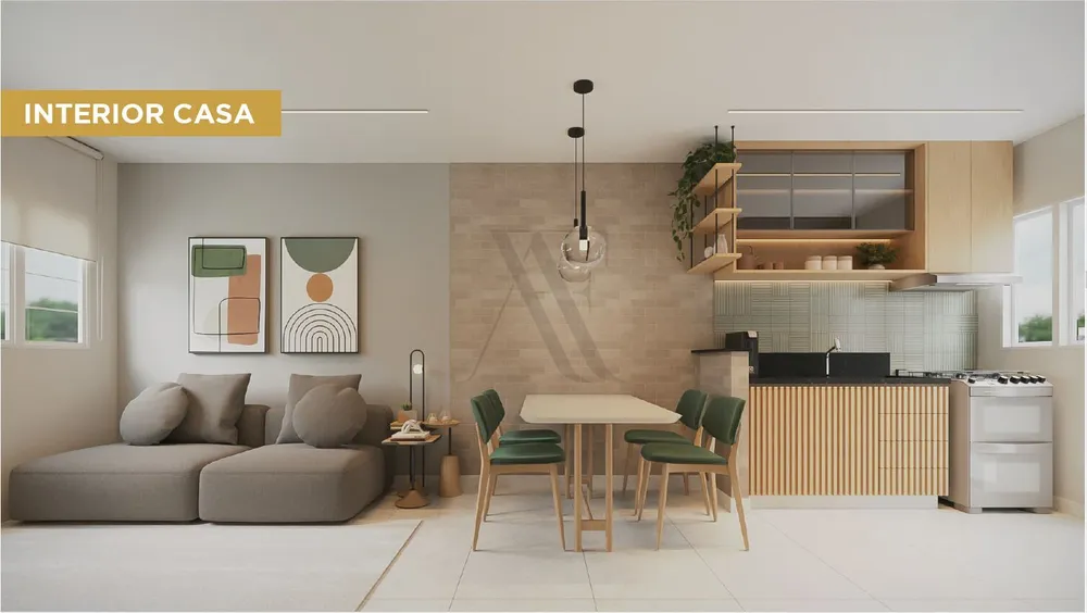 Casa, 2 quartos - Foto 2