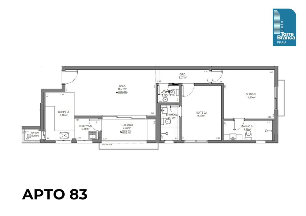 Apartamento, 2 quartos, 123 m² - Foto 44