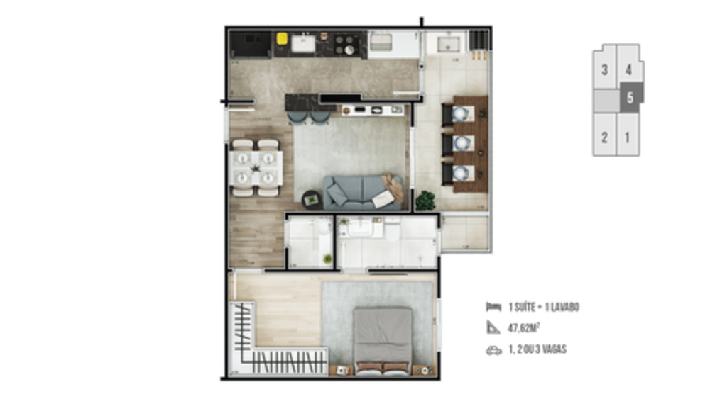 Apartamento, 2 quartos, 69 m² - Foto 19