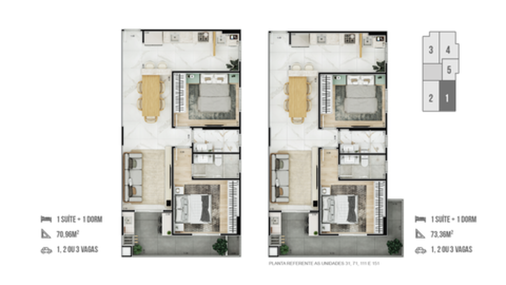 Apartamento, 2 quartos, 69 m² - Foto 17