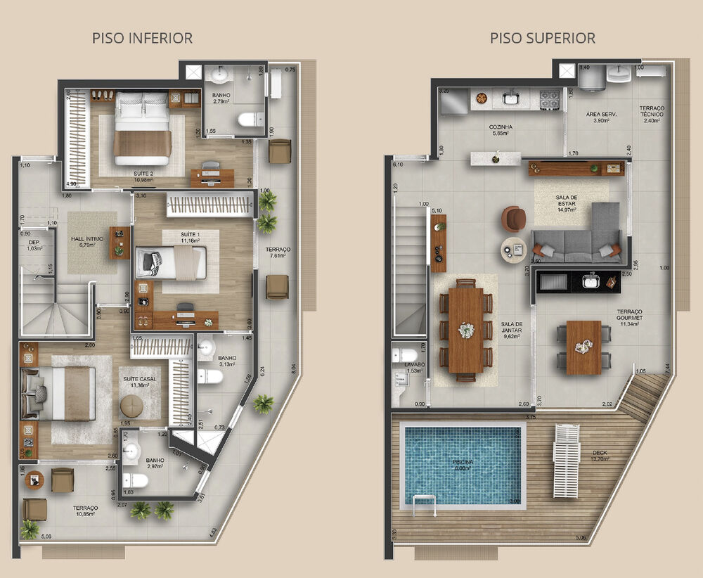 Apartamento, 2 quartos, 74 m² - Foto 31