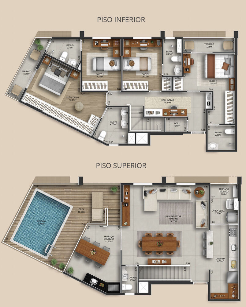 Apartamento, 2 quartos, 74 m² - Foto 22