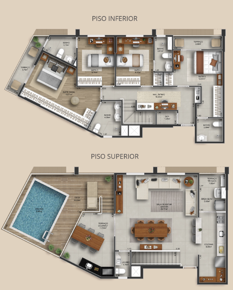 Apartamento, 2 quartos, 74 m² - Foto 24