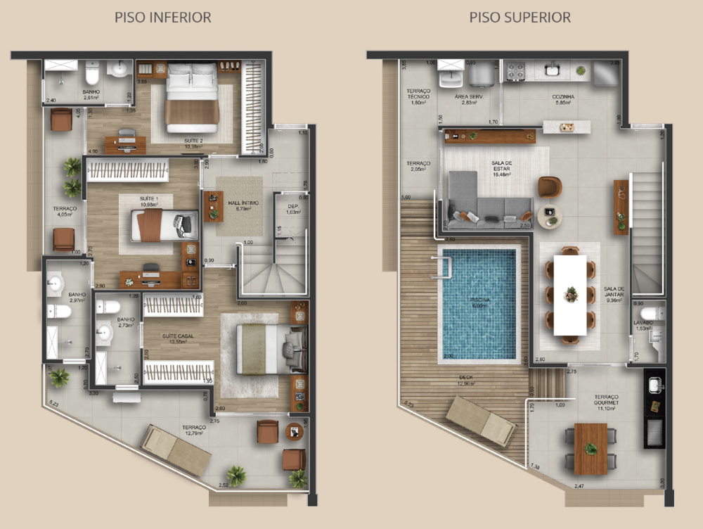 Apartamento, 2 quartos, 74 m² - Foto 35