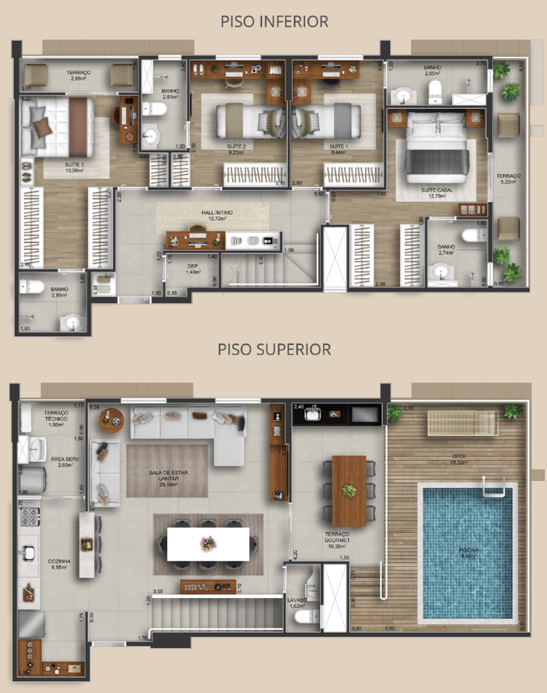 Apartamento, 2 quartos, 74 m² - Foto 30