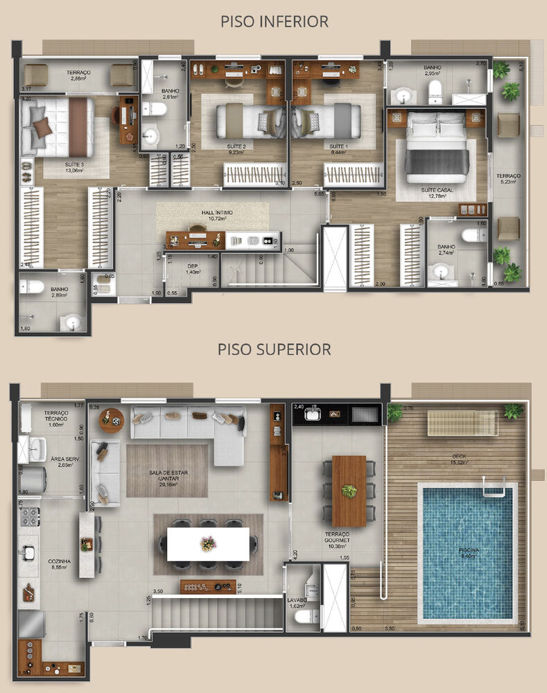Apartamento, 2 quartos, 74 m² - Foto 26