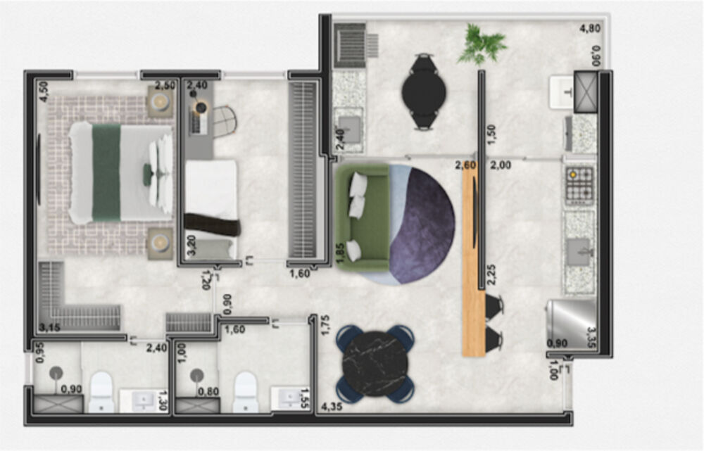 Apartamento, 2 quartos, 68 m² - Foto 27