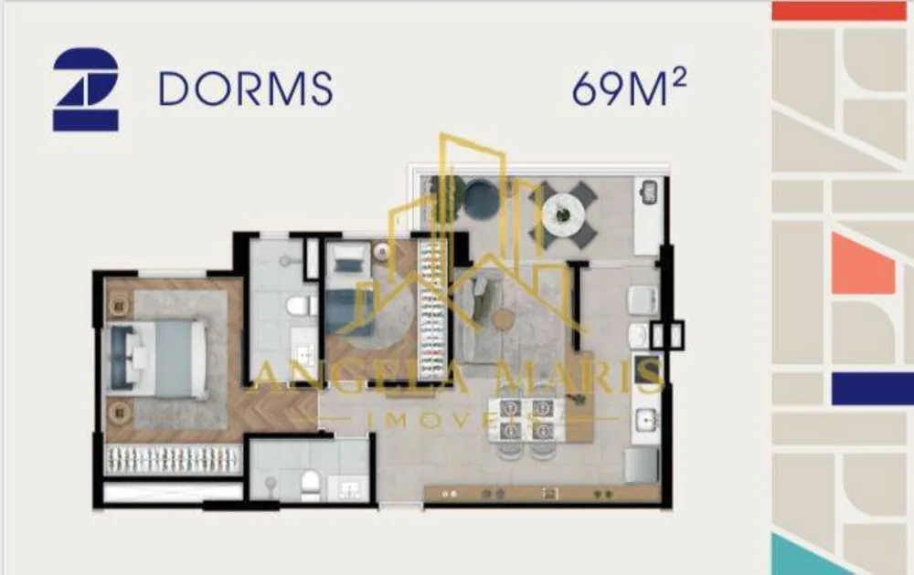 Apartamento, 2 quartos, 69 m² - Foto 10