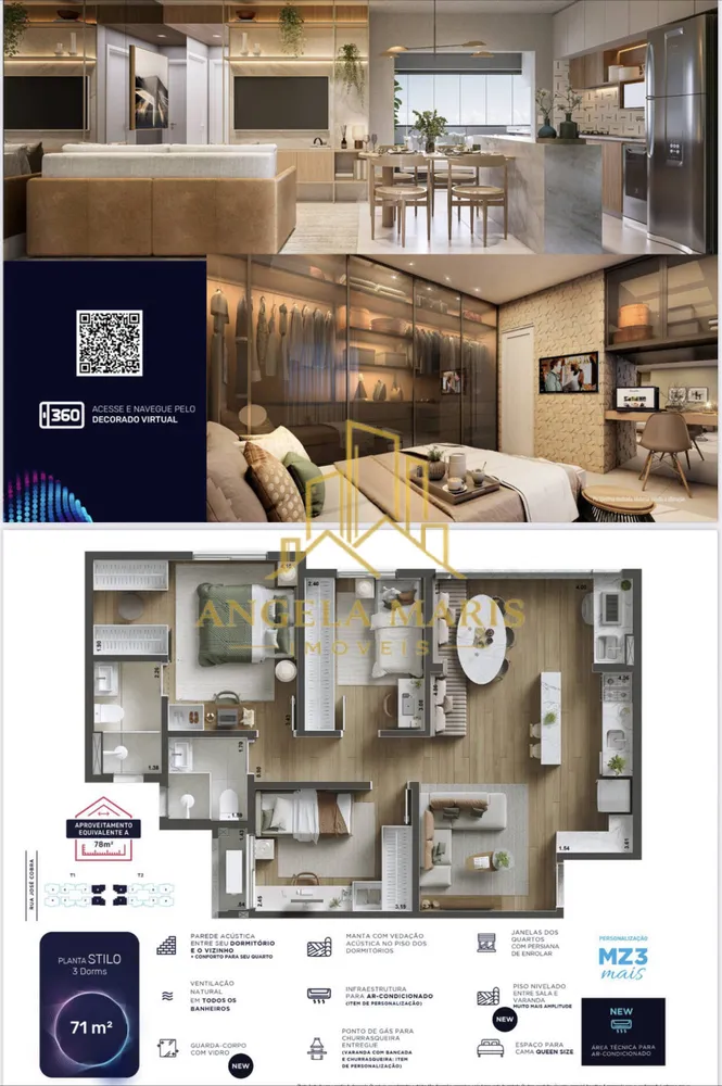 Apartamento, 3 quartos, 71 m² - Foto 6