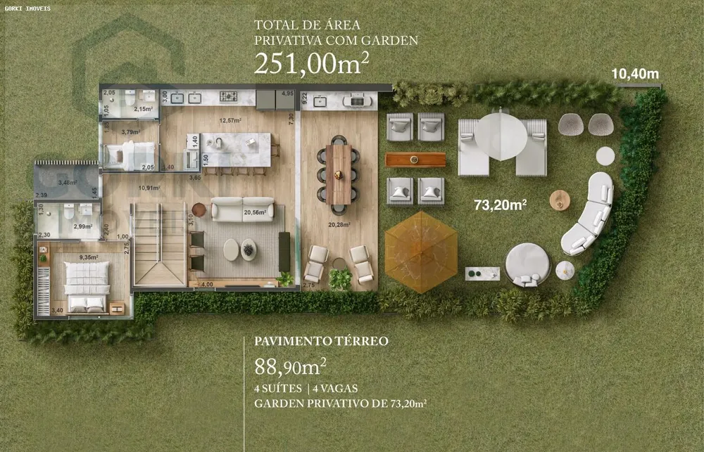Casa, 4 quartos, 251 m² - Foto 10