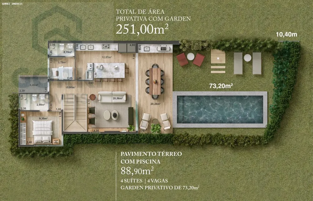 Casa, 4 quartos, 251 m² - Foto 12