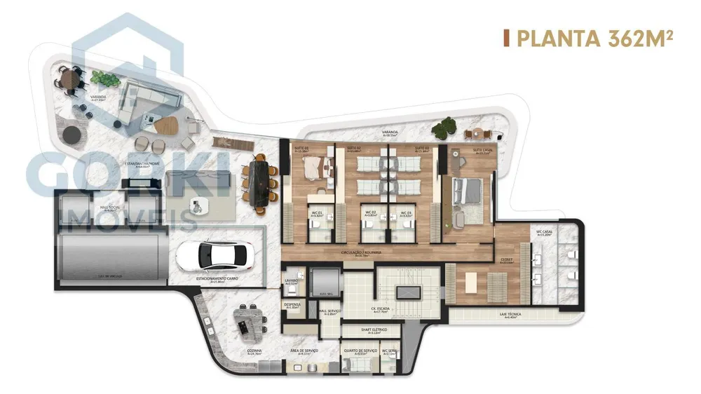 Apartamento, 4 quartos, 369 m² - Foto 16