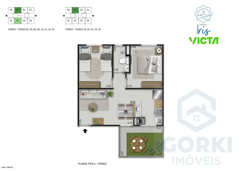Apartamento, 2 quartos, 40 m² - Foto 11