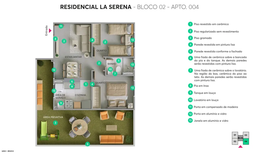 Apartamento, 2 quartos, 38 m² - Foto 10
